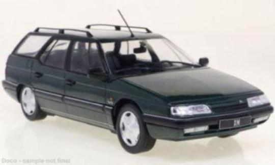 White Box 1:24 Citroen XM Break - metallic-darkgreen - 1991 