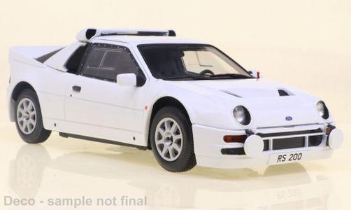 White Box 1:24 Ford RS 200 - white - 1984 