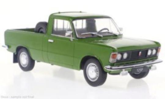 White Box 1:24 Fiat 125 Pick-Up (1975) - green 