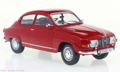 White Box 1:24 Saab 96 V4 - red - 1970 