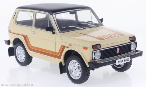 White Box 1:24 Lada Niva 5000 (1980) - beige/Dekor 