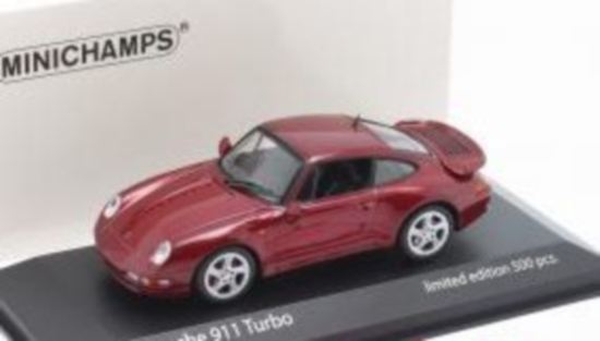 8) Porsche 911 (997) Turbo 2006 Silver 1:43 Minichamps WAP