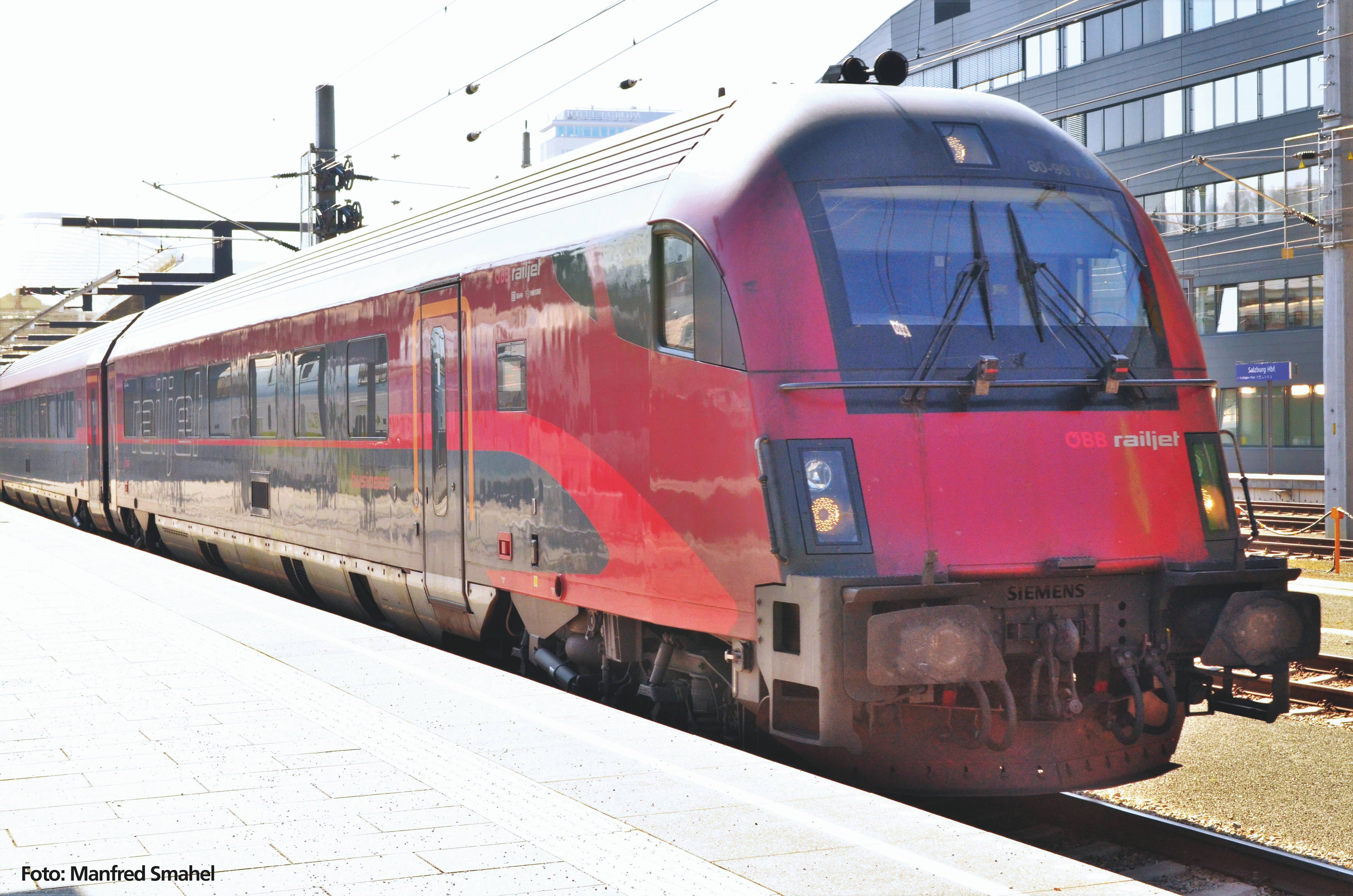 DS Automodelle Modellbauvertrieb, Piko G-Steuerwg. Railjet ÖBB VI