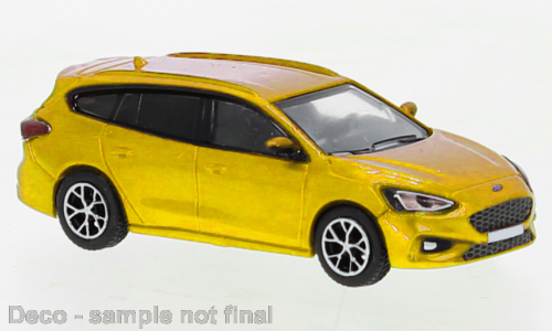 DS Automodelle Modellbauvertrieb, PCX Premium Classics Ford Focus Turnier  ST metallic orange