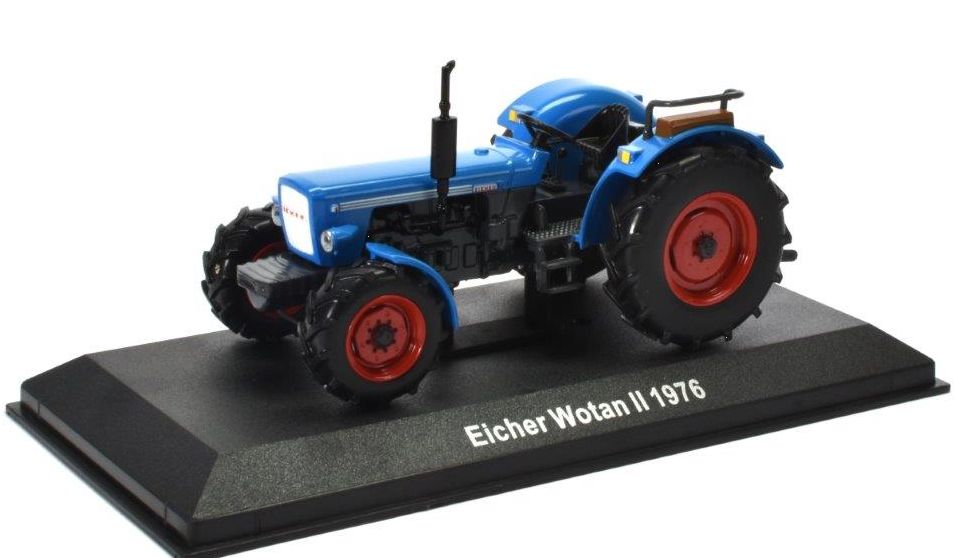 Eicher Wotan II 1976  Traktor Fertigmodell Maßstab 1:43 