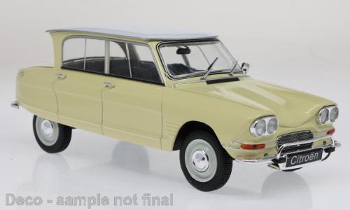 DS Automodelle Modellbauvertrieb, White Box 1:24 Citroen AMI 6 1961 -  yellow/white