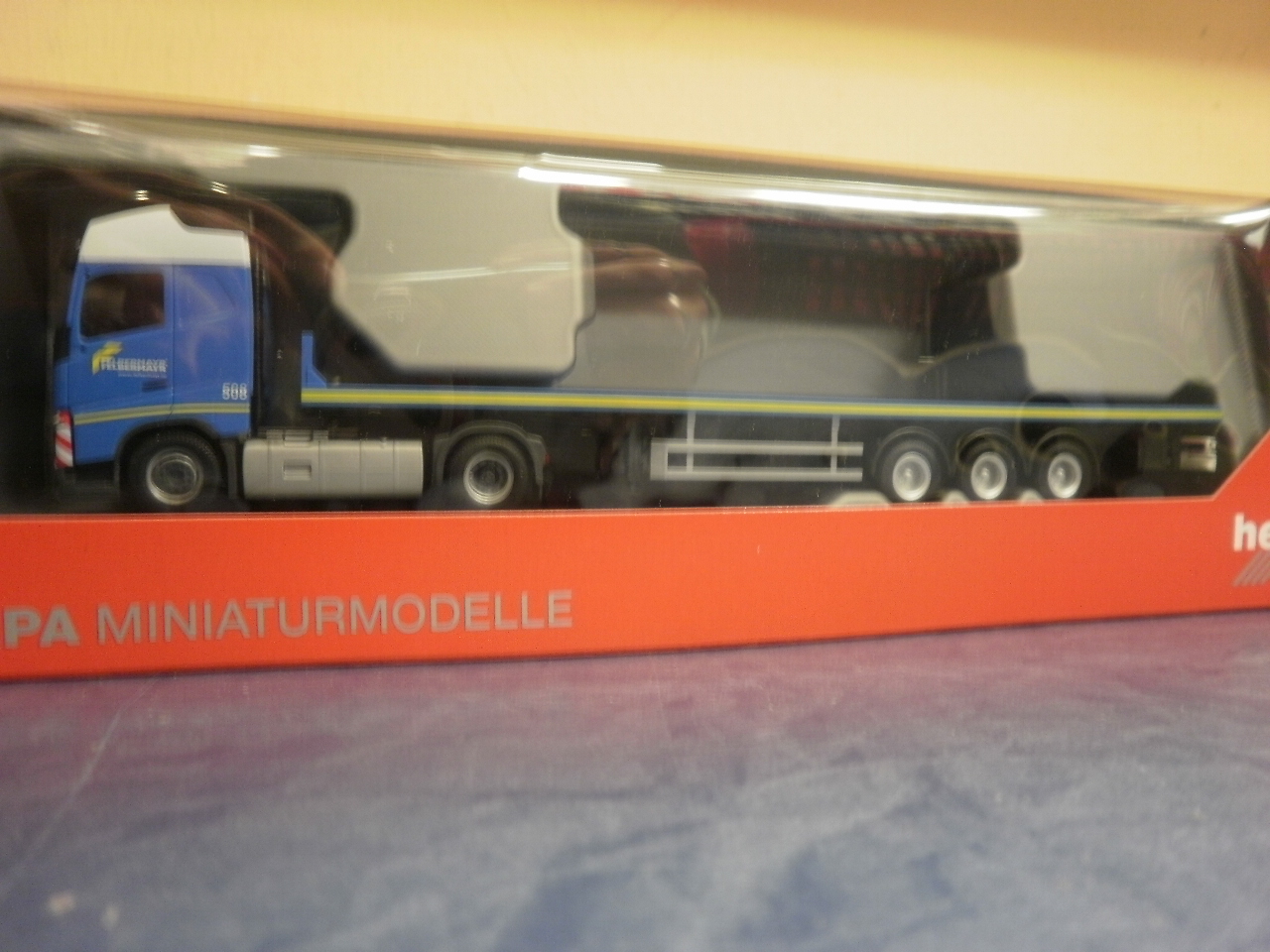 Herpa LKW MB Actros MP3 M Tieflade-SZ Agir 918244
